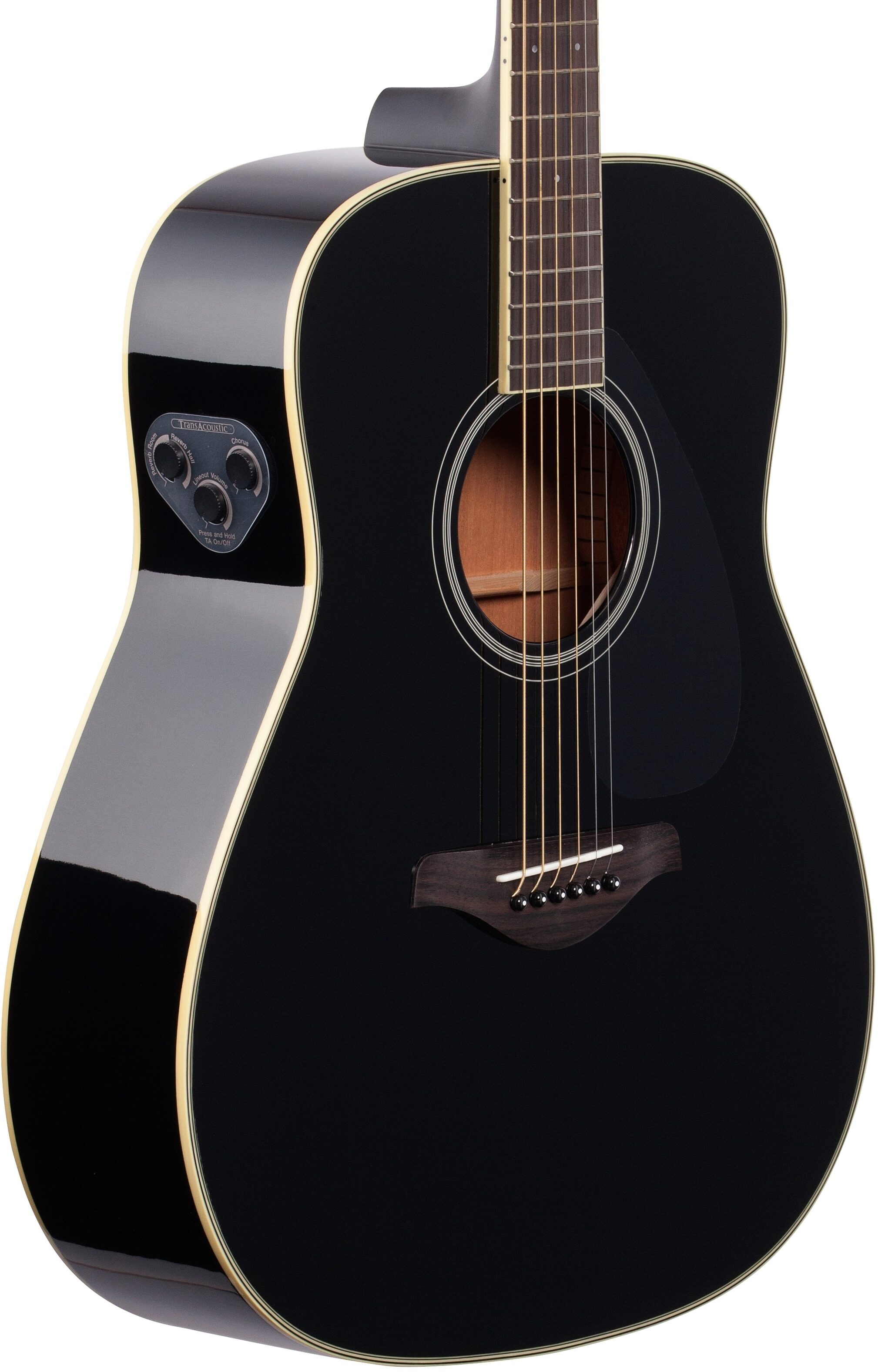 Yamaha FG-TA Dreadnought TransAcoustic Acoustic-Electric Guitar