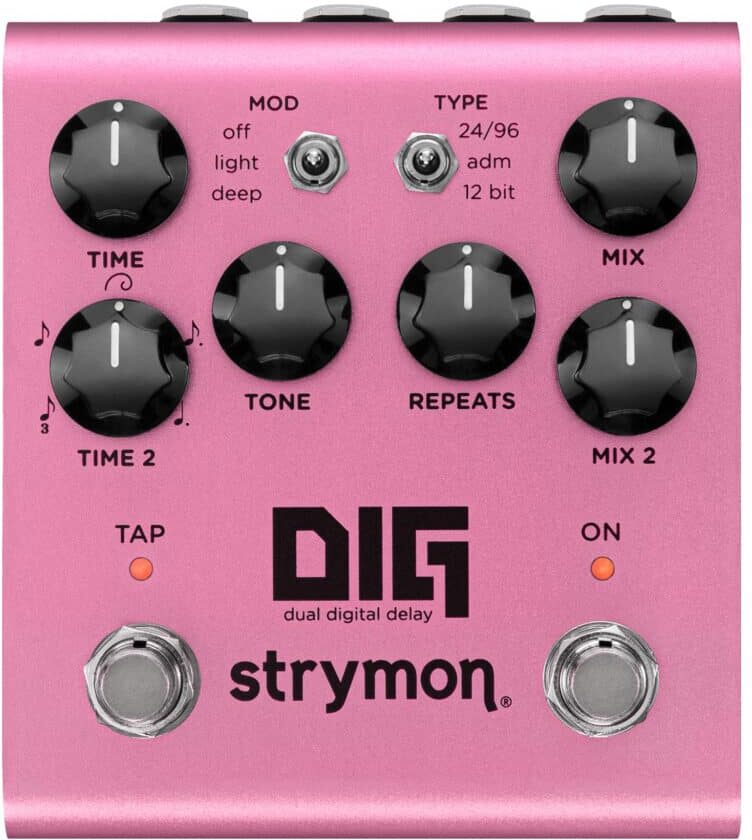 Strymon Dig V2 Dual Digital Delay Pedal