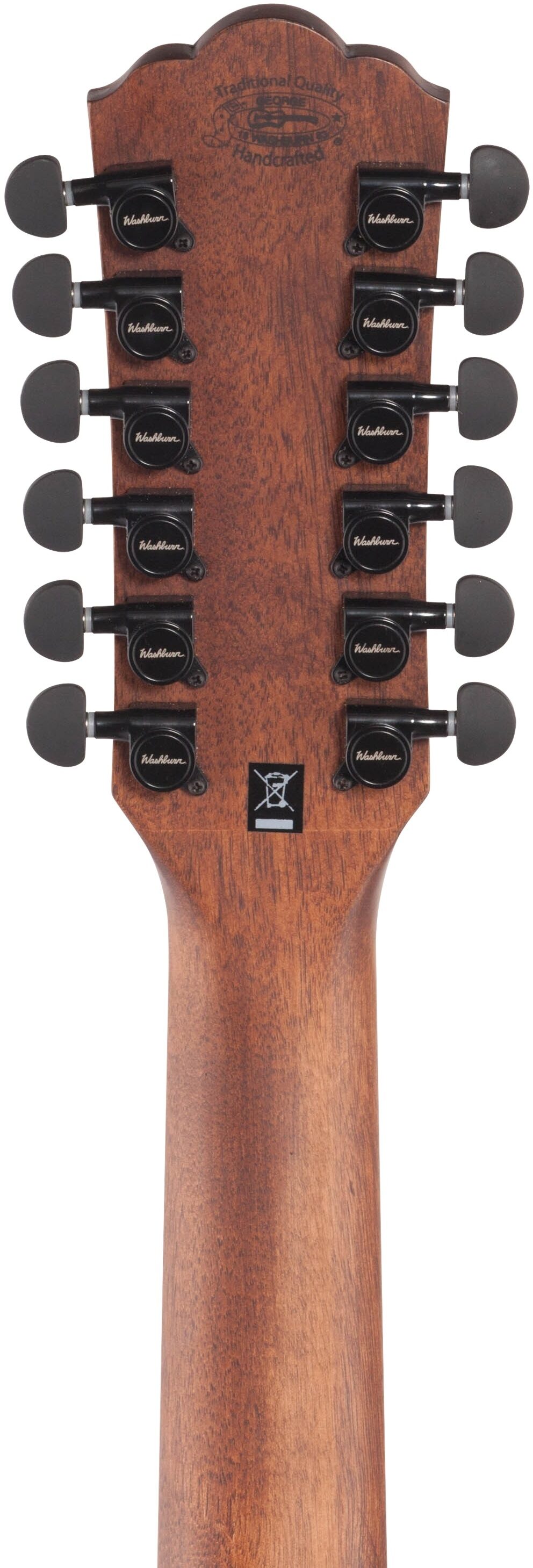 Washburn WCG15SCE12-O Deluxe Grand Auditorium Acoustic-Electric Guitar, 12-String 8 Washburn WCG15SCE12-O Deluxe Grand Auditorium Acoustic-Electric Guitar, 12-String