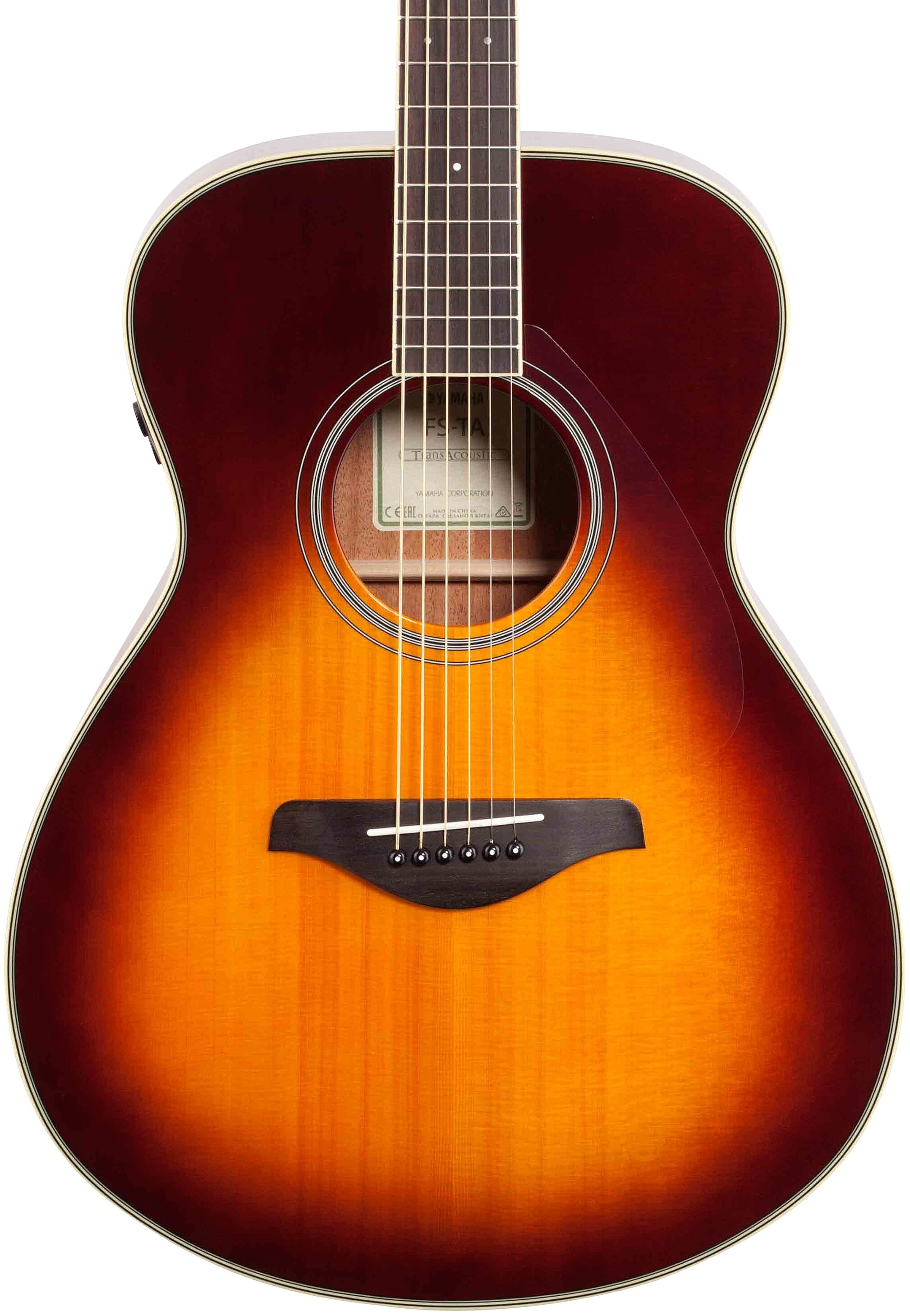 Yamaha FS-TA Concert TransAcoustic Acoustic-Electric Guitar 5 Yamaha FS-TA Concert TransAcoustic Acoustic-Electric Guitar
