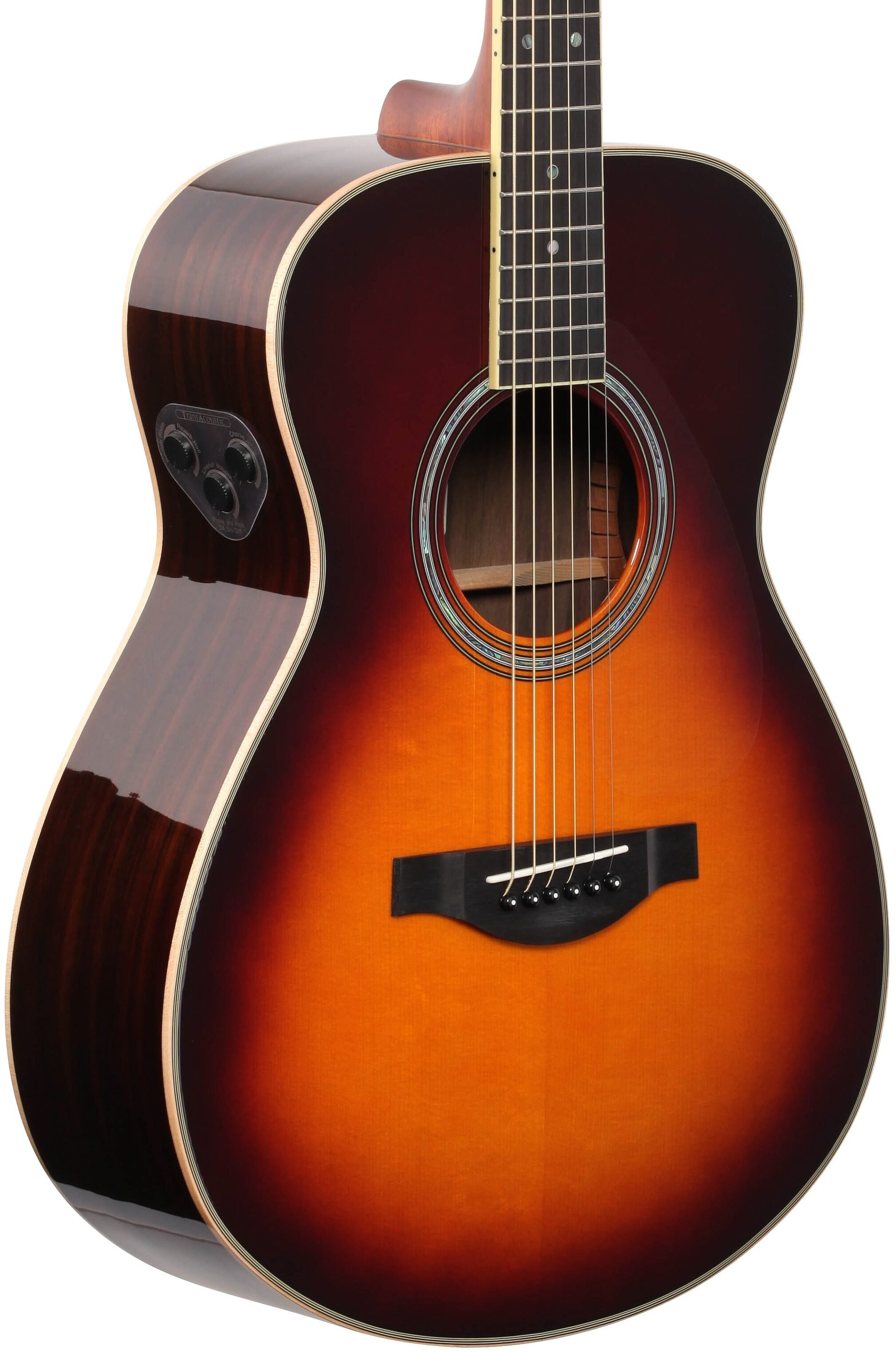 Yamaha LS-TA TransAcoustic Acoustic-Electric Guitar (with Gig Bag)
