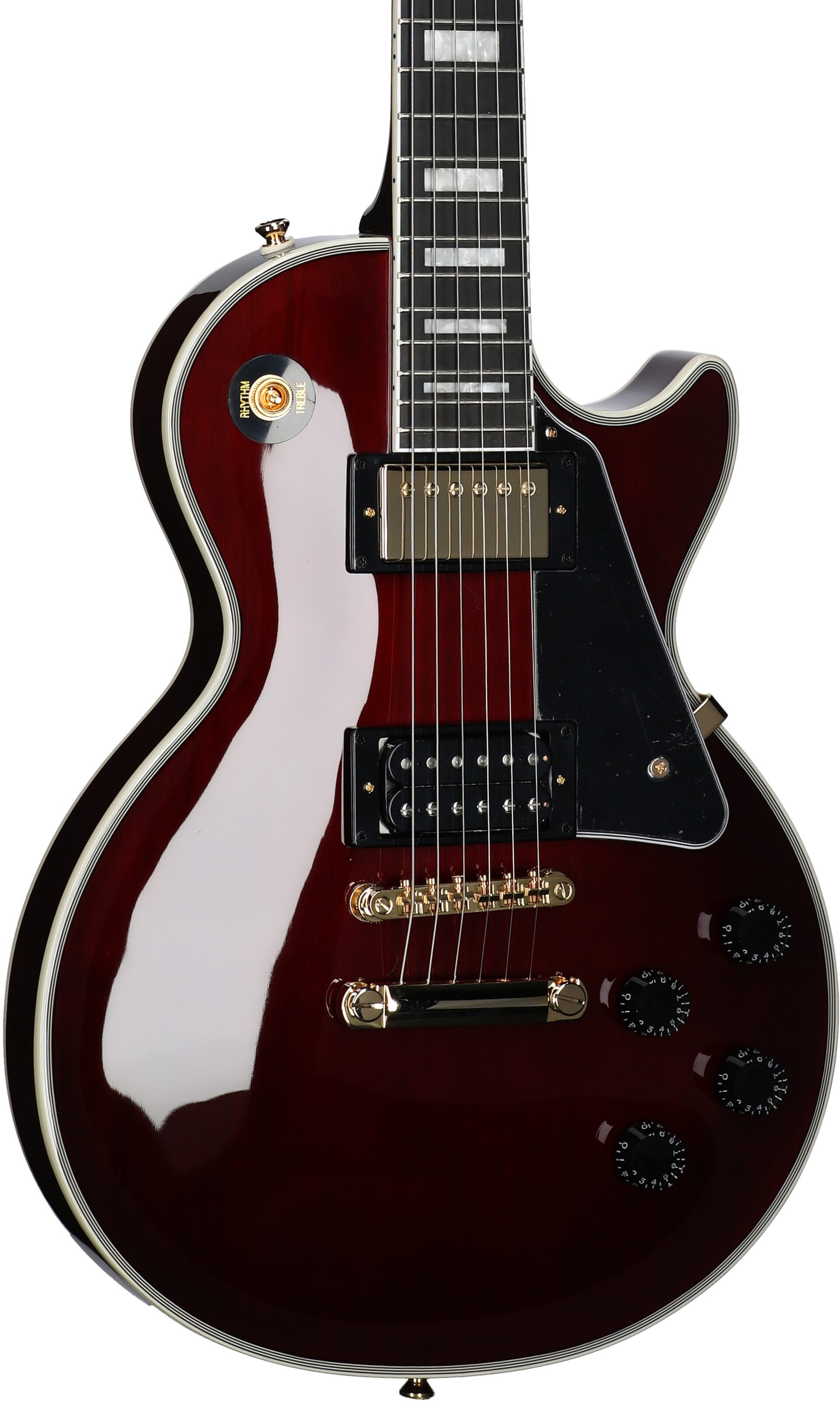 Epiphone Jerry Cantrell Wino Les Paul Custom Electric Guitar (with Case) 3 Epiphone Jerry Cantrell Wino Les Paul Custom Electric Guitar (with Case)