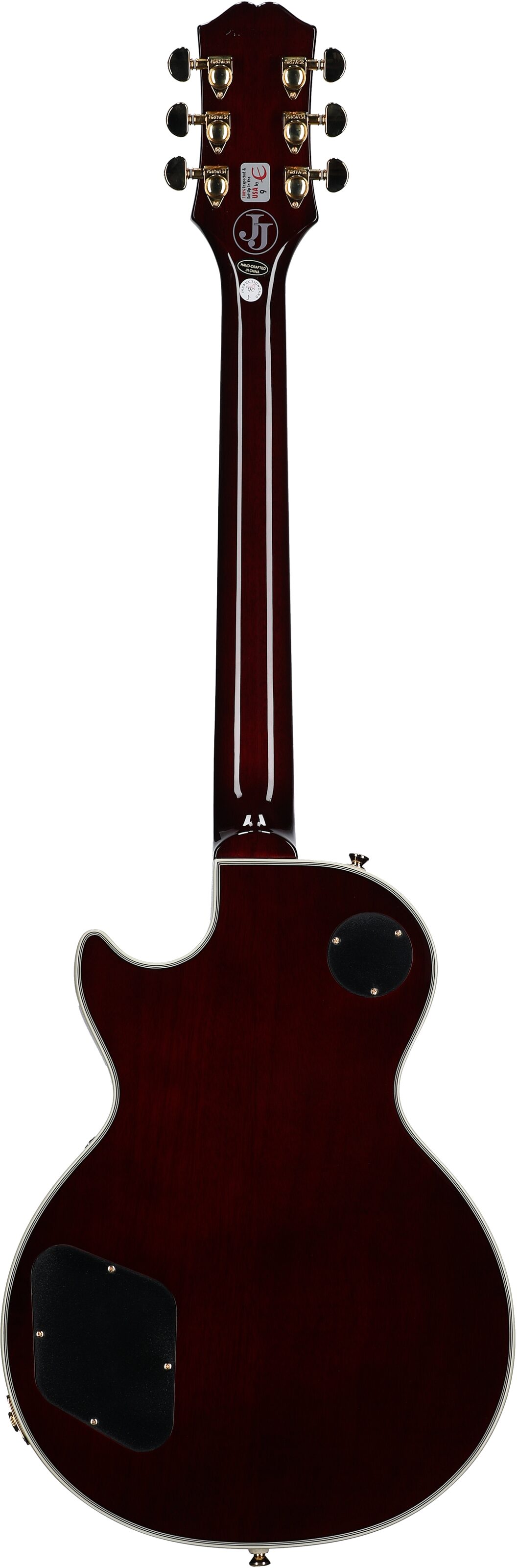 Epiphone Jerry Cantrell Wino Les Paul Custom Electric Guitar (with Case) 4 Epiphone Jerry Cantrell Wino Les Paul Custom Electric Guitar (with Case)