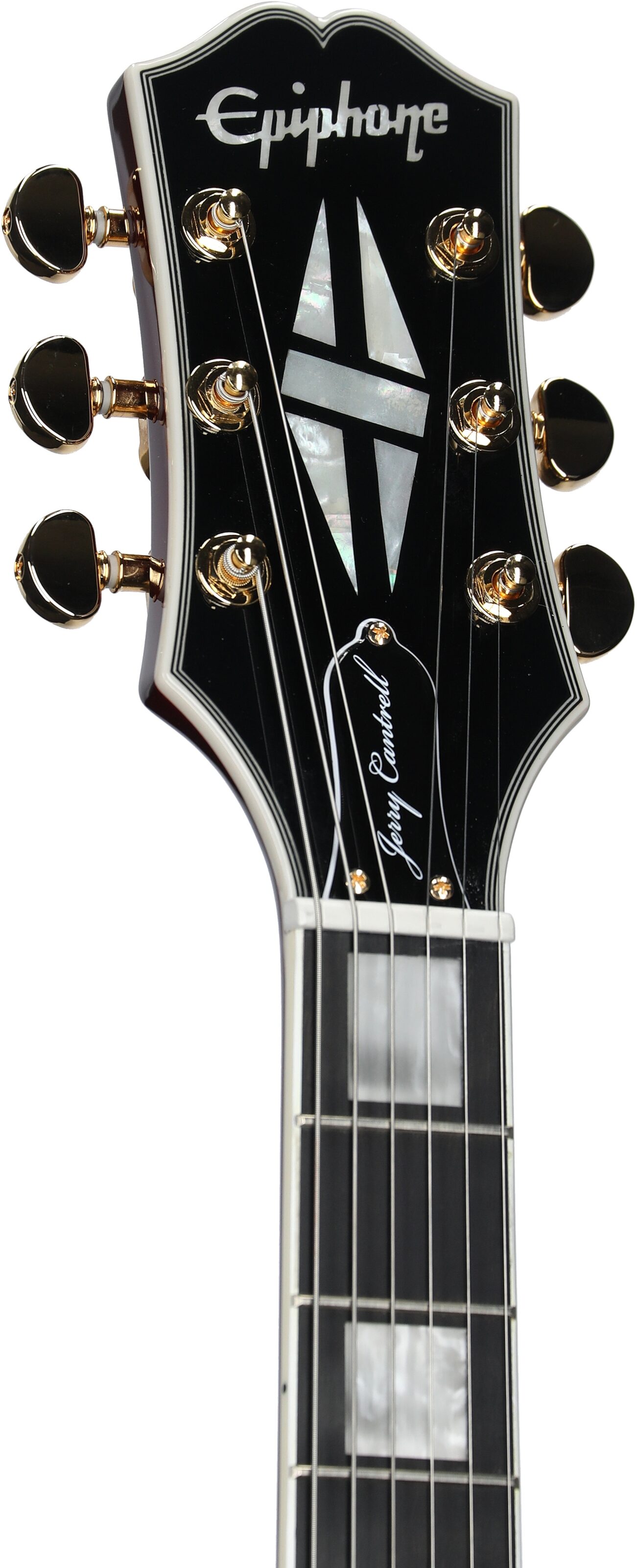 Epiphone Jerry Cantrell Wino Les Paul Custom Electric Guitar (with Case) 5 Epiphone Jerry Cantrell Wino Les Paul Custom Electric Guitar (with Case)