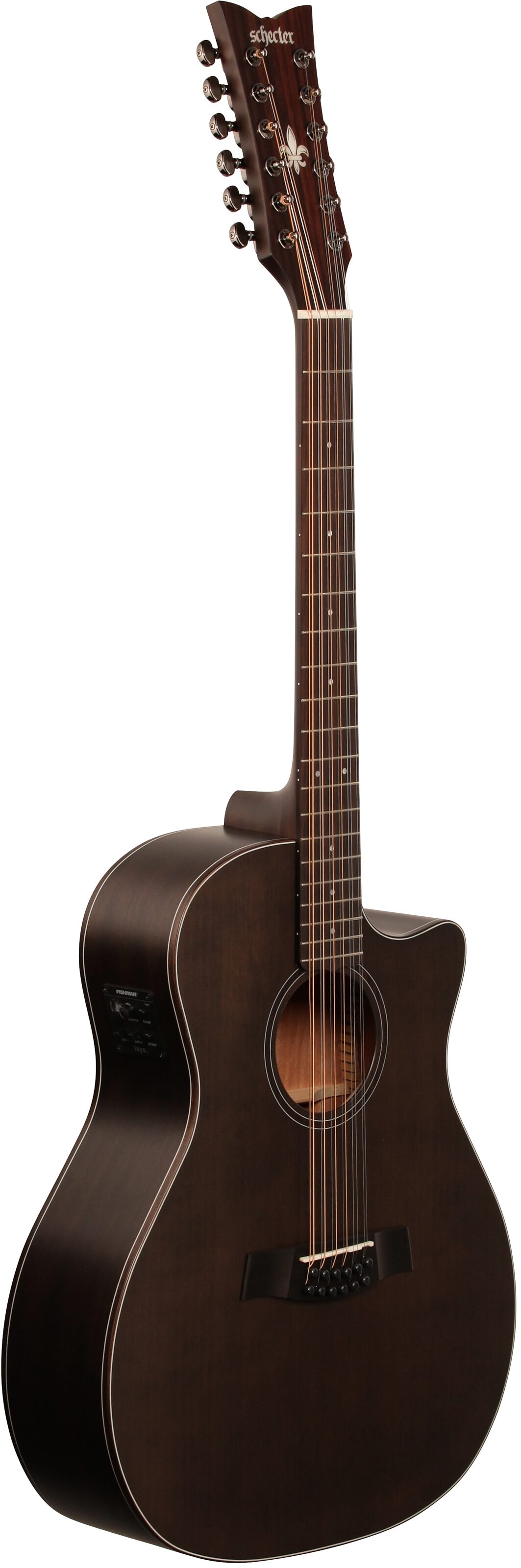 Schecter Orleans Studio Acoustic-Electric Guitar, 12-String 6 Schecter Orleans Studio Acoustic-Electric Guitar, 12-String