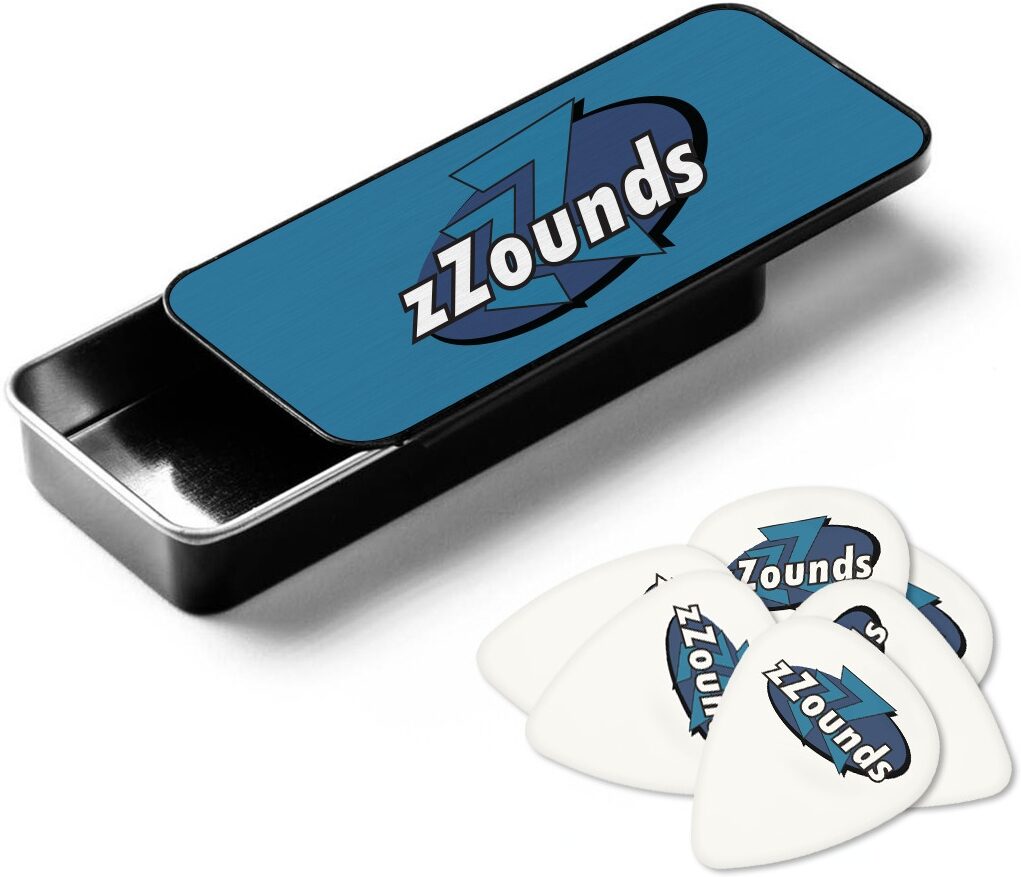 Zzounds ZZounds Guitar Picks (Dunlop Tortex Standard .73mm) With Tin - ZZounds
