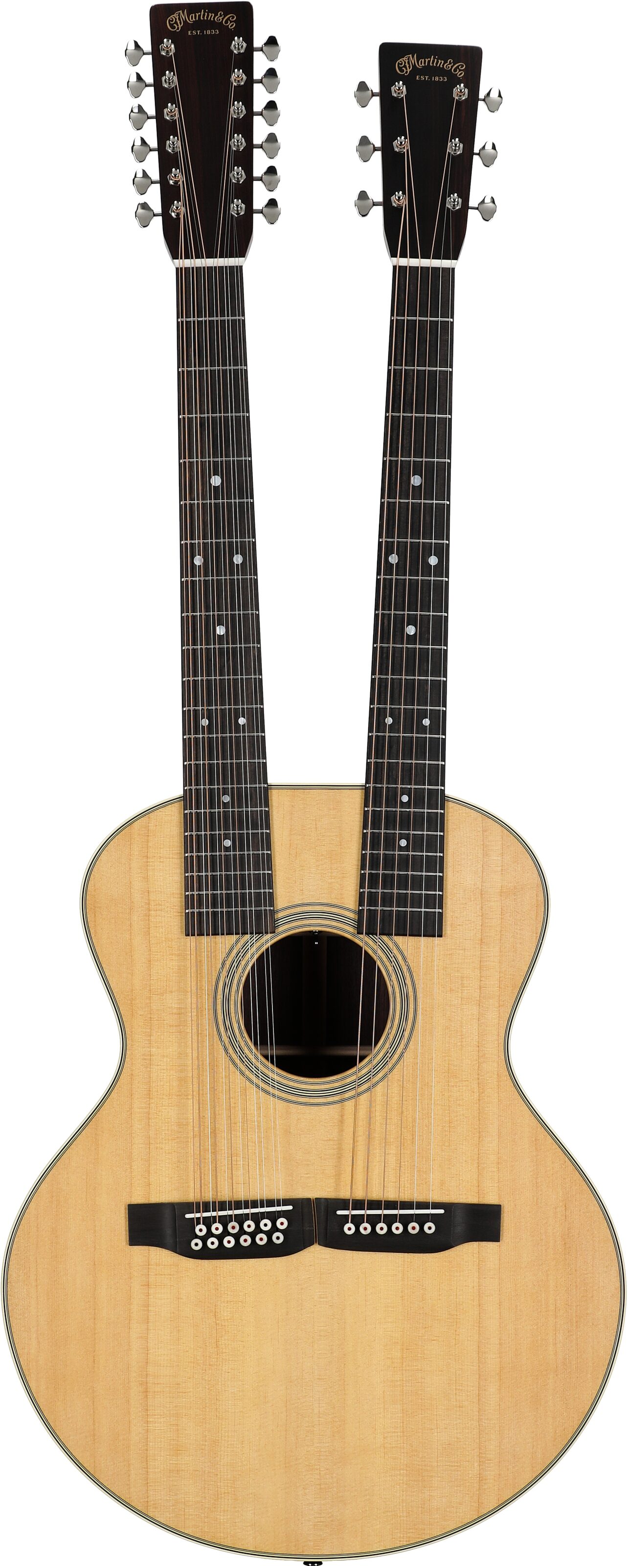 Martin Grand J-28E Double-Neck Acoustic-Electric Guitar - ZZounds
