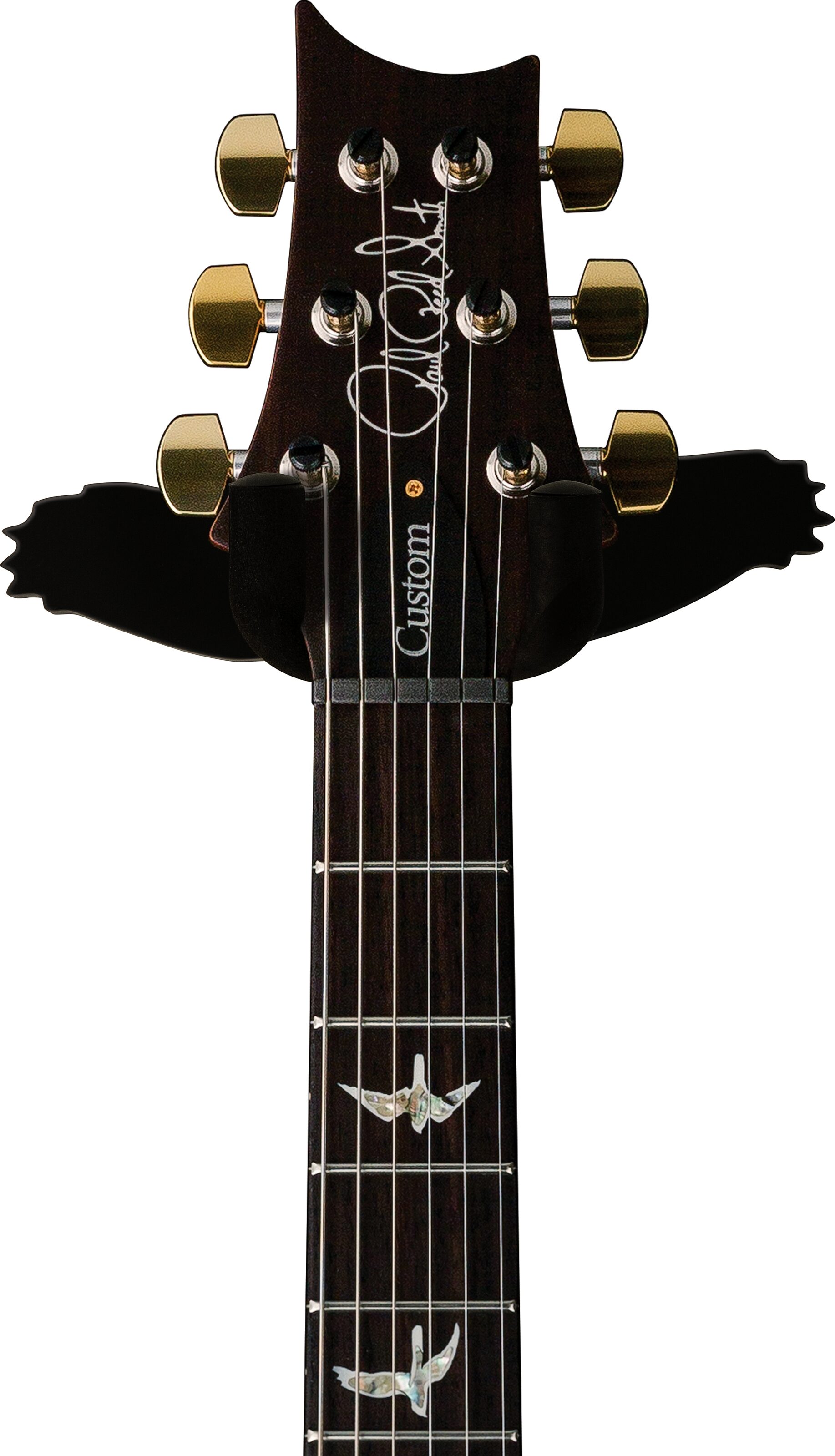 PRS Paul Reed Smith Wall-Mounted 12th Fret Bird Cradle Guitar Hanger 2 PRS Paul Reed Smith Wall-Mounted 12th Fret Bird Cradle Guitar Hanger