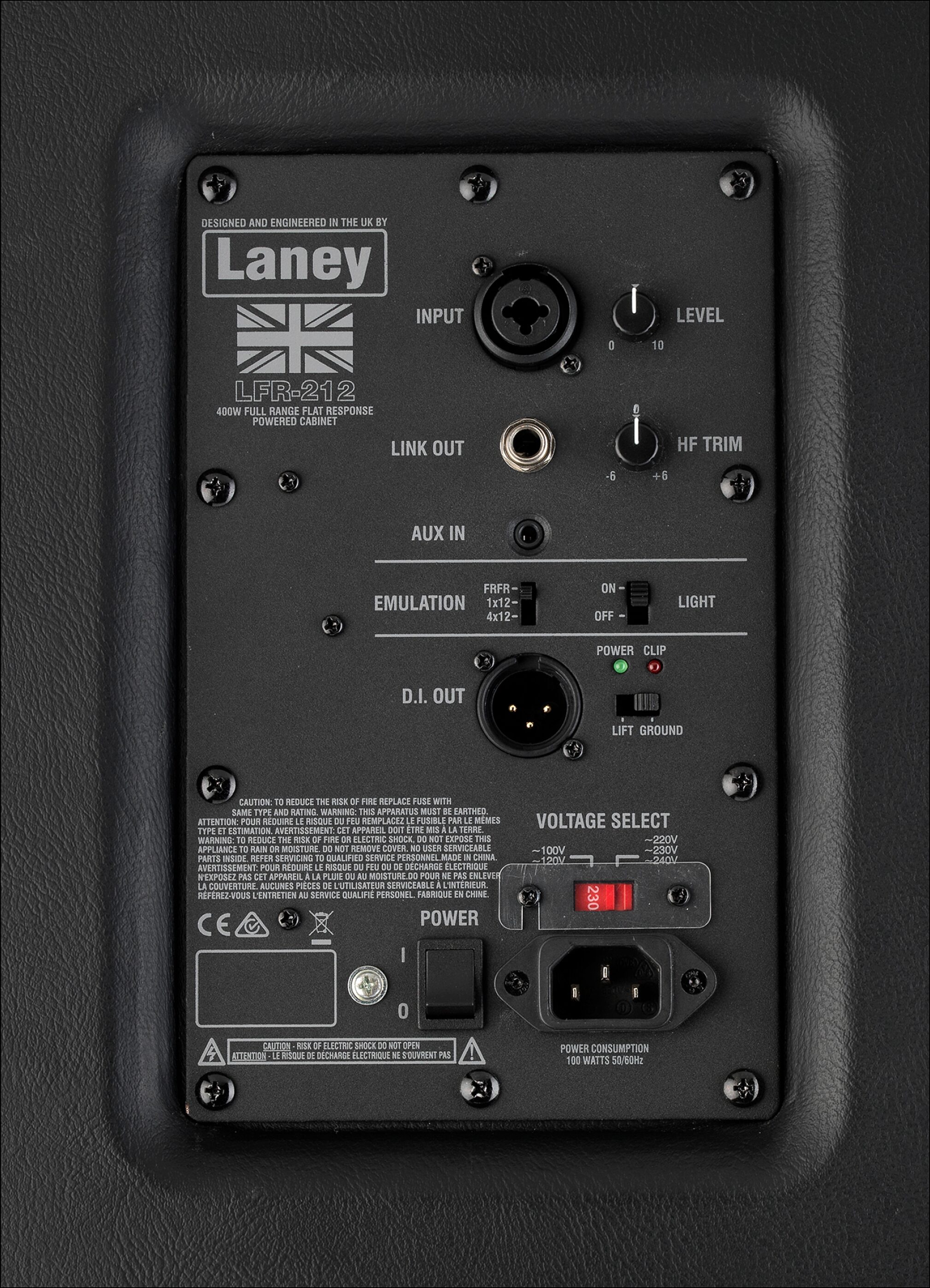 Laney LFR-212 Active Guitar Speaker Cabinet (800 Watts, 2x12") 3 Laney LFR-212 Active Guitar Speaker Cabinet (800 Watts, 2x12")