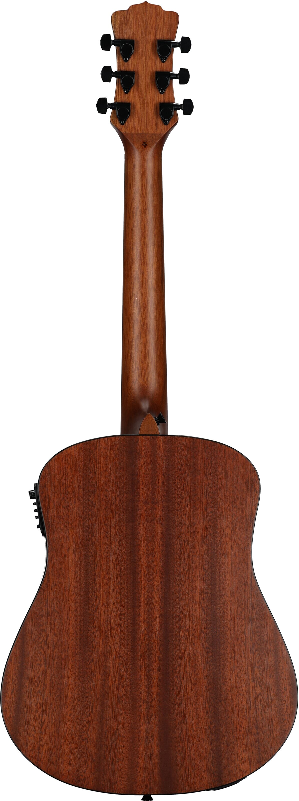 Luna Safari Tribal Travel Acoustic-Electric Guitar, Left-Handed (with Gig Bag) 3 Luna Safari Tribal Travel Acoustic-Electric Guitar, Left-Handed (with Gig Bag)