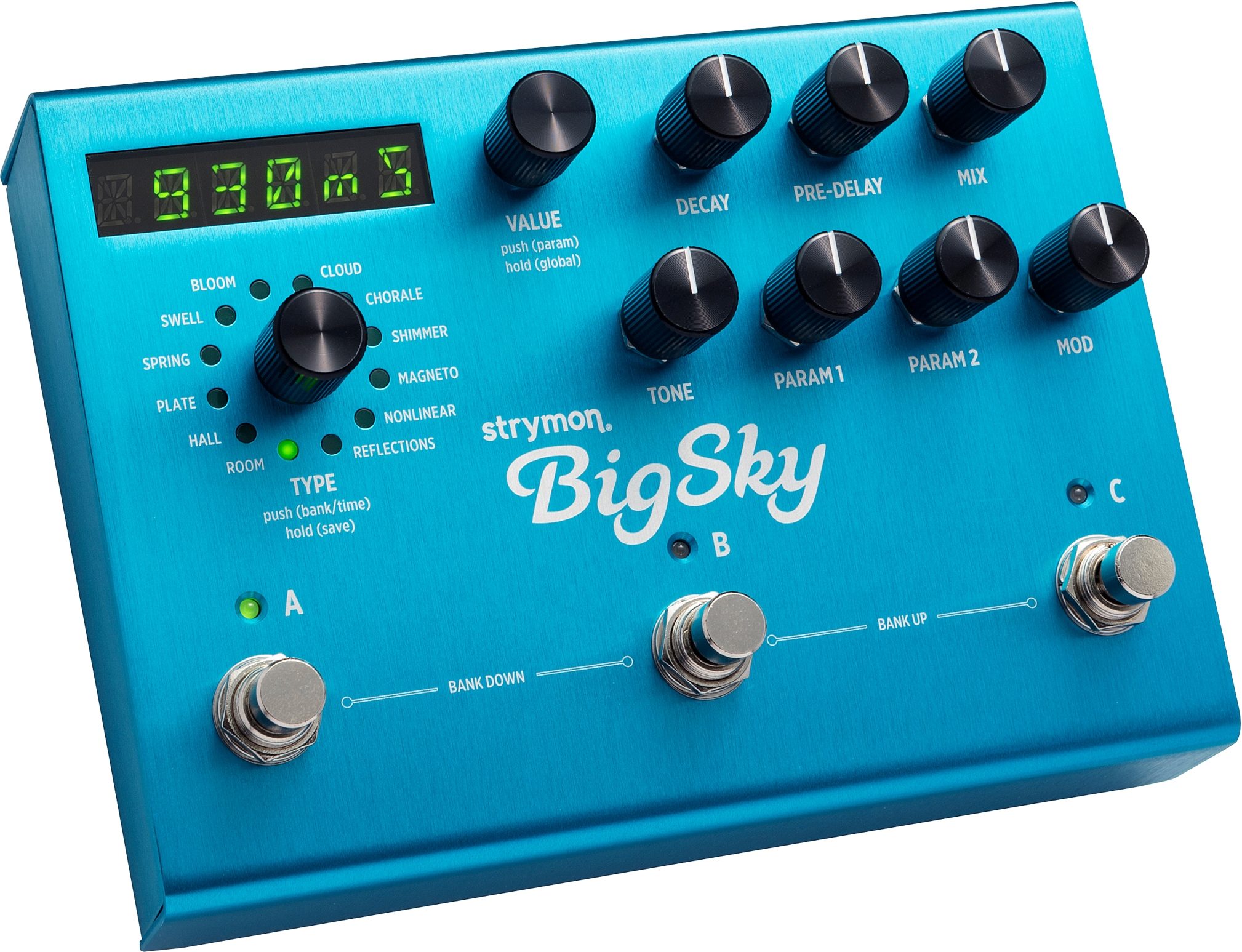 Strymon BigSky Reverberator Pedal