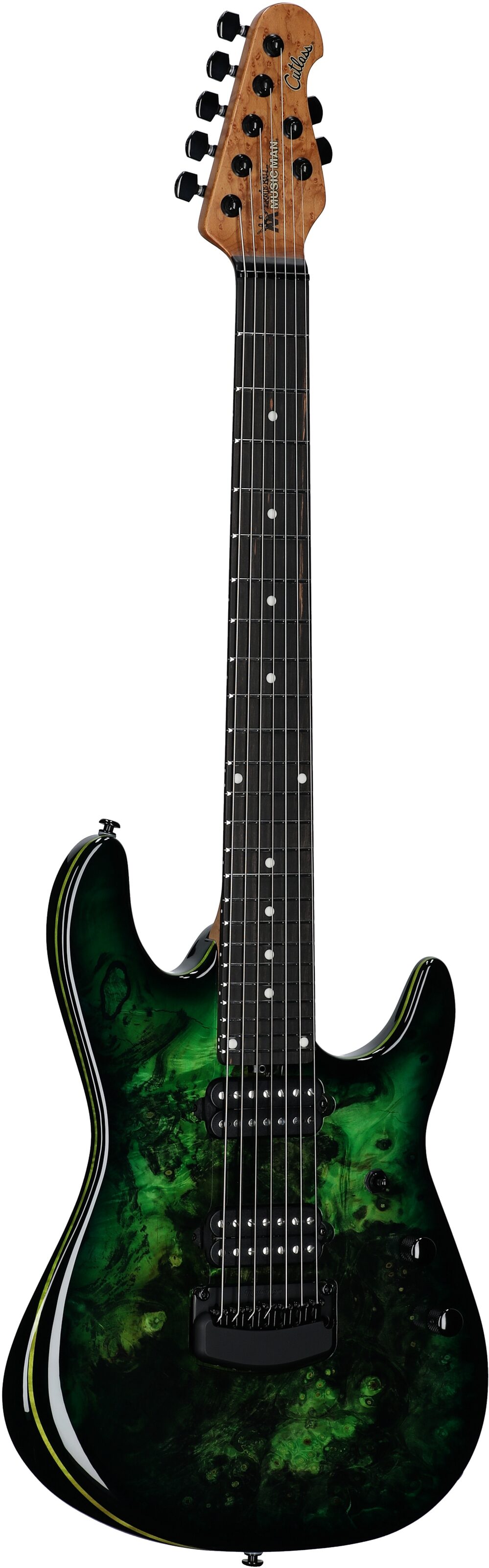 Ernie Ball Music Man Jason Richardson Cutlass HT Electric Guitar, 7-String (with Gig Bag) 6 Ernie Ball Music Man Jason Richardson Cutlass HT Electric Guitar, 7-String (with Gig Bag)