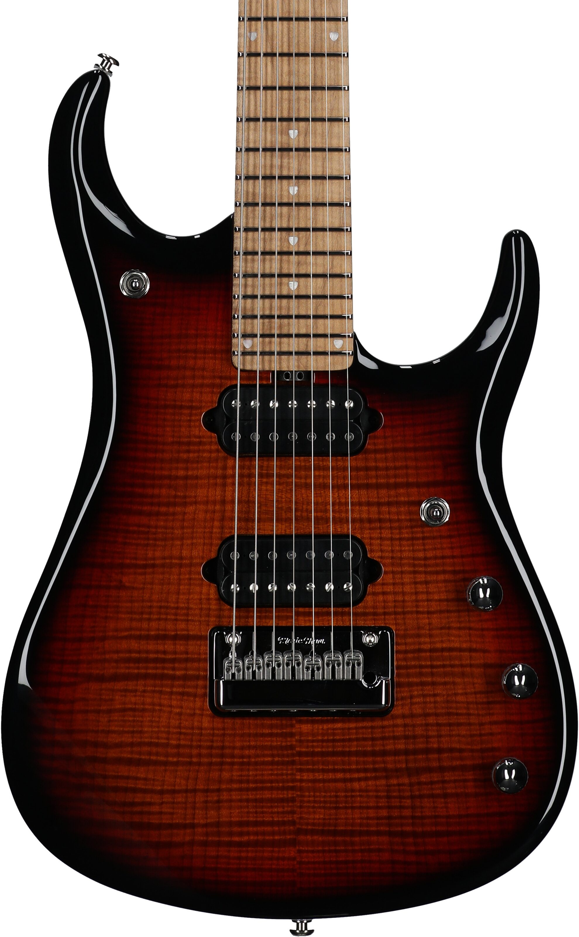 Ernie Ball Music Man John Petrucci JP15 7 Electric Guitar, 7-String (with Case)