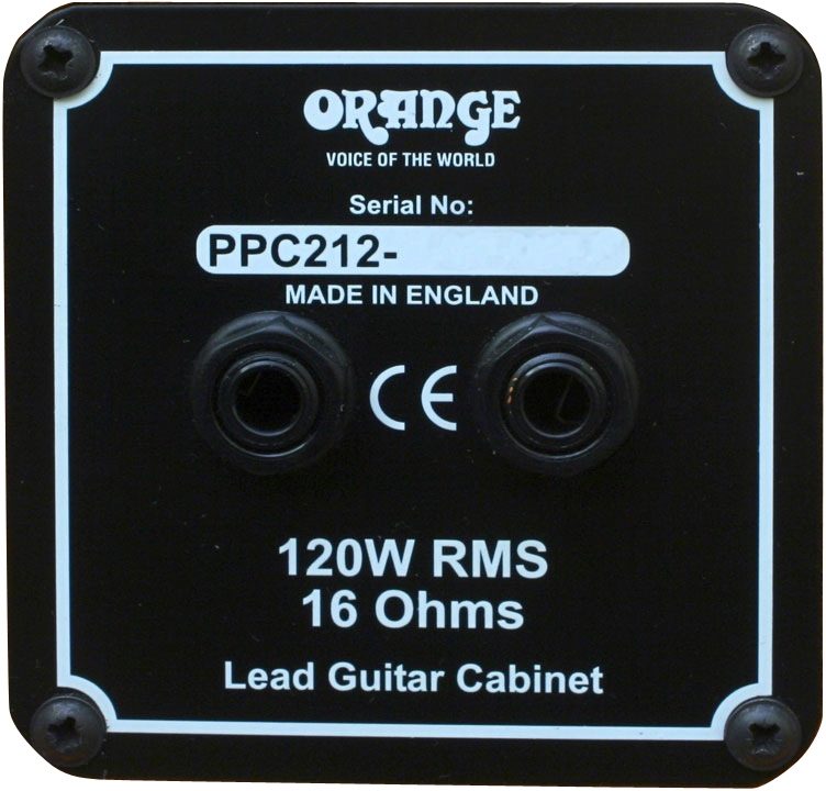 Orange PPC212 Guitar Speaker Cabinet (120 Watts, 2x12") 3 Orange PPC212 Guitar Speaker Cabinet (120 Watts, 2x12")