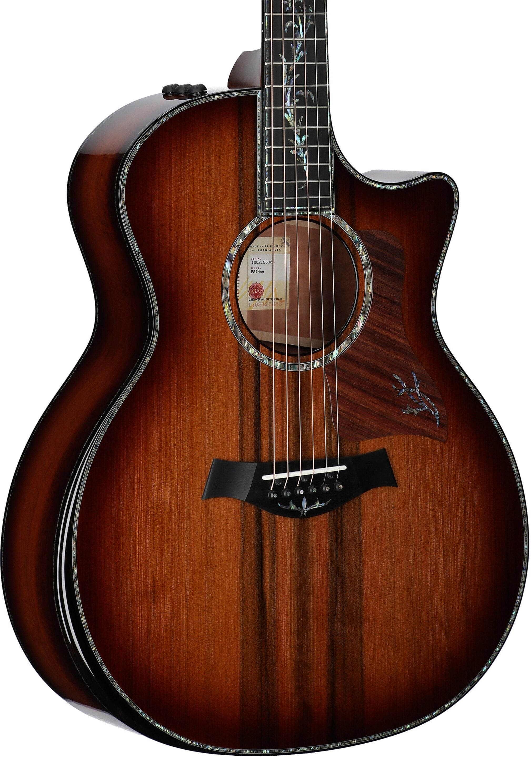 Taylor PS14ce Urban Ironbark Grand Auditorium Acoustic-Electric Guitar (with Case)